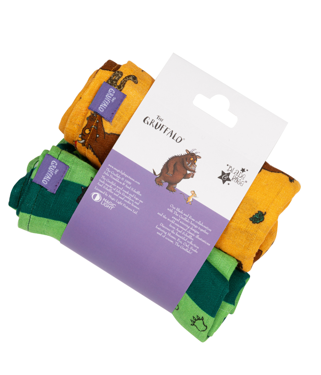 Gruffalo™ Ready To Play Muslin Squares