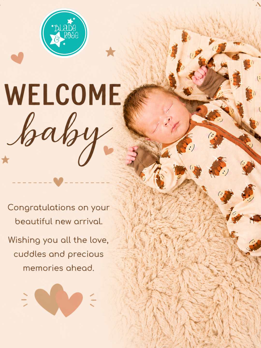 New Baby Gift Card - E voucher