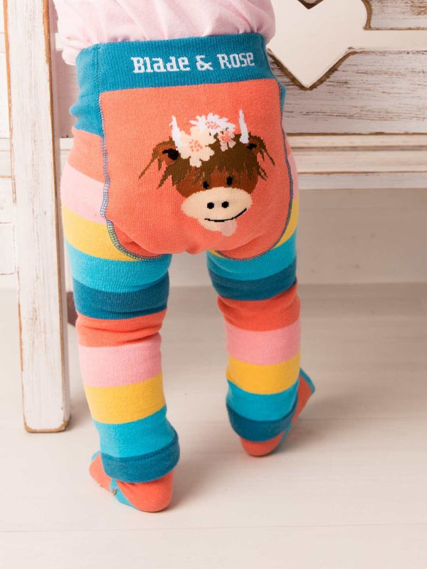 Bonnie Highland Cow Leggings