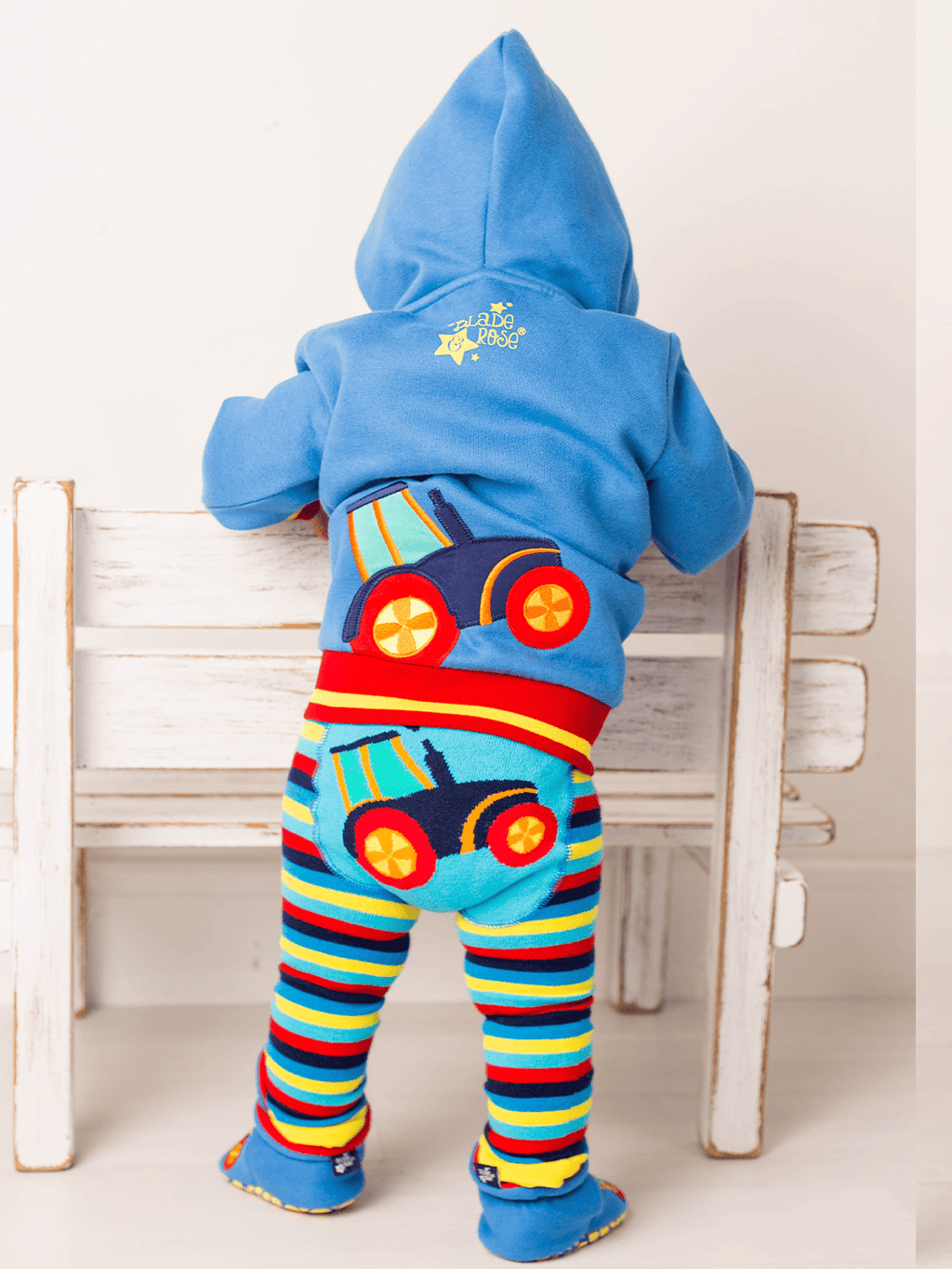 Farmyard Tractor Hoodie - Blade & Rose UK