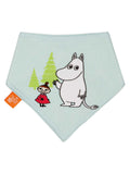 Moomin™ Organic Free To Explore Pale Blue Bib