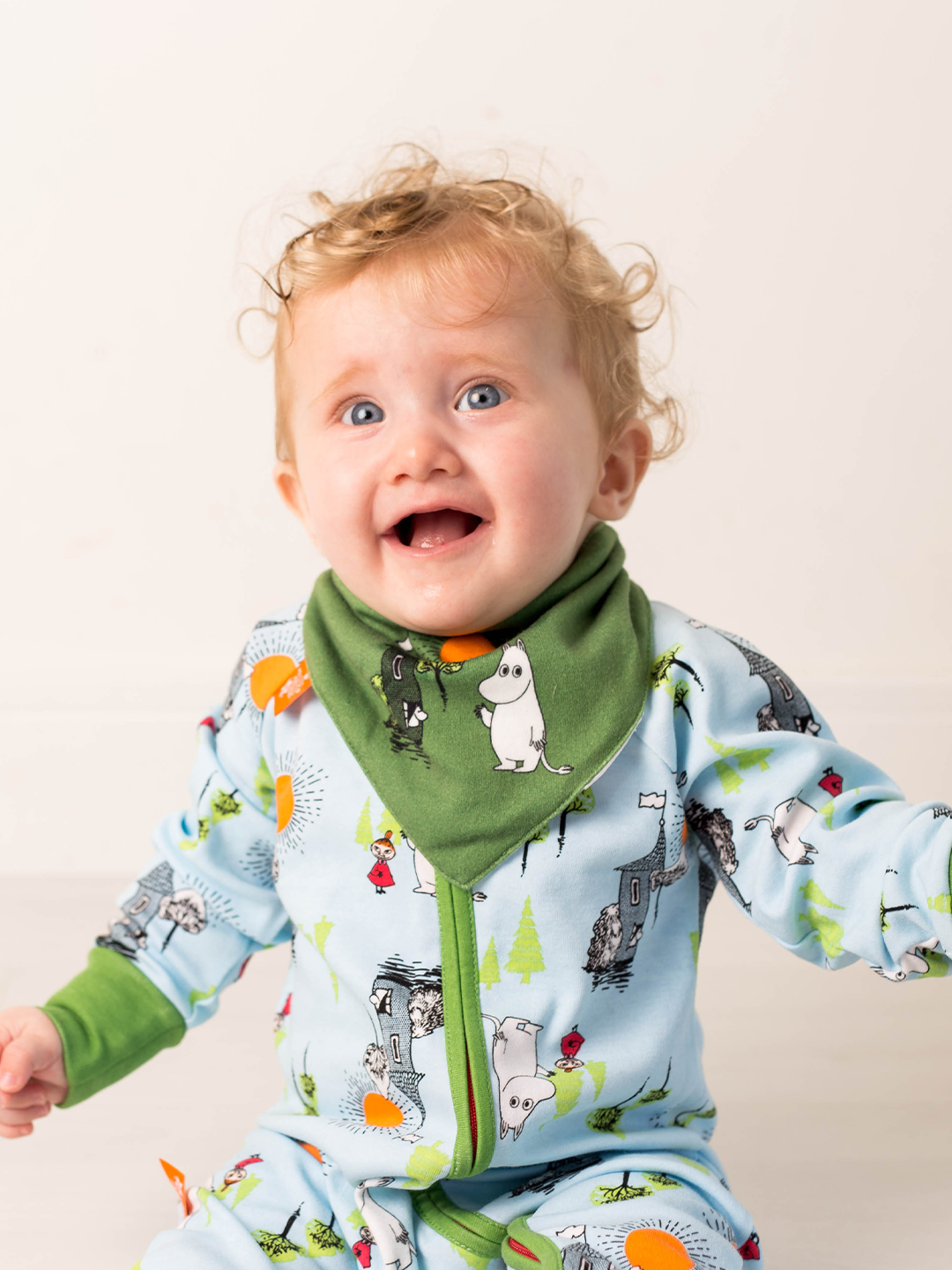 Moomin™ Organic Free To Explore Zip-Up Romper