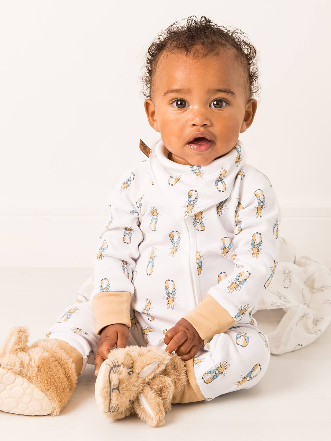 Peter Rabbit™ Neutral Romper Playsuit