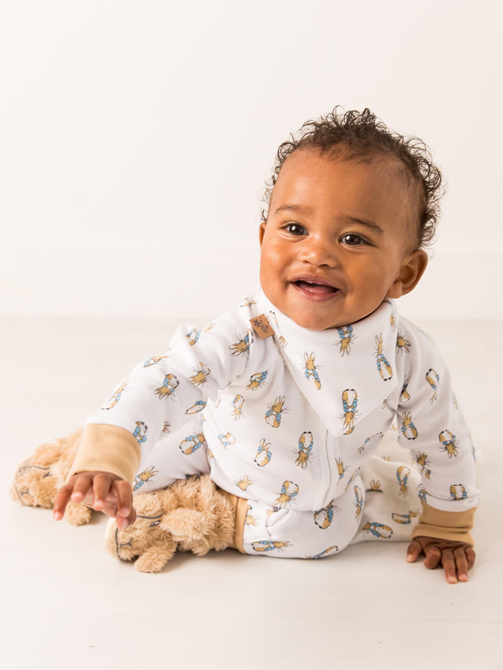 Peter Rabbit Neutral & Blue Comforter Gifting Set