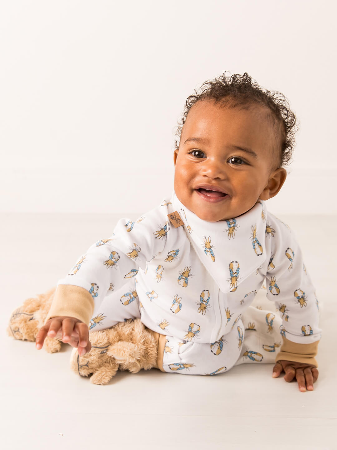 Peter Rabbit Neutral & Blue Comforter Gifting Set
