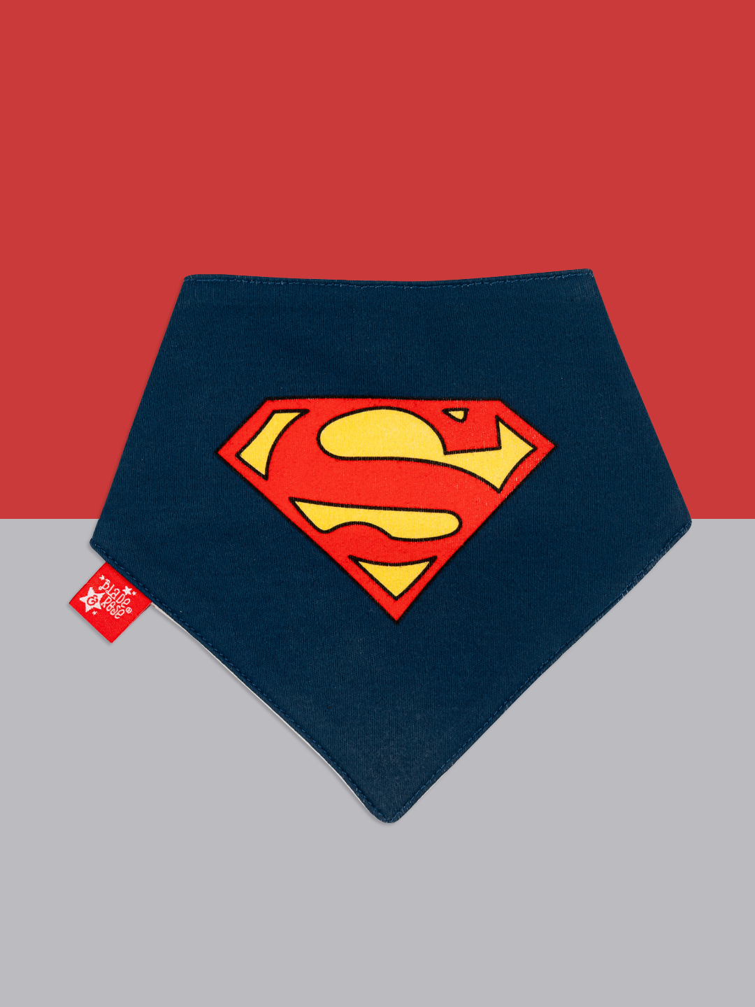 Superman™ Logo Bib - Blade & Rose UK