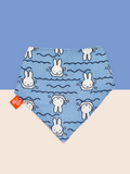 Miffy™ In The Sunshine Blue Muslin Bib