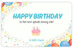 Happy Birthday Gift Card - E Voucher
