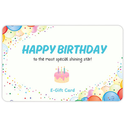 Happy Birthday Gift Card - E Voucher