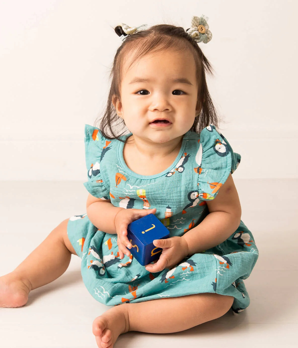 Junior Kenzie the Puffin Summer Dress