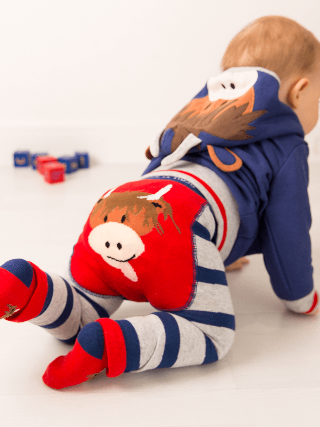 Hamish Highland Cow Leggings - Blade & Rose UK