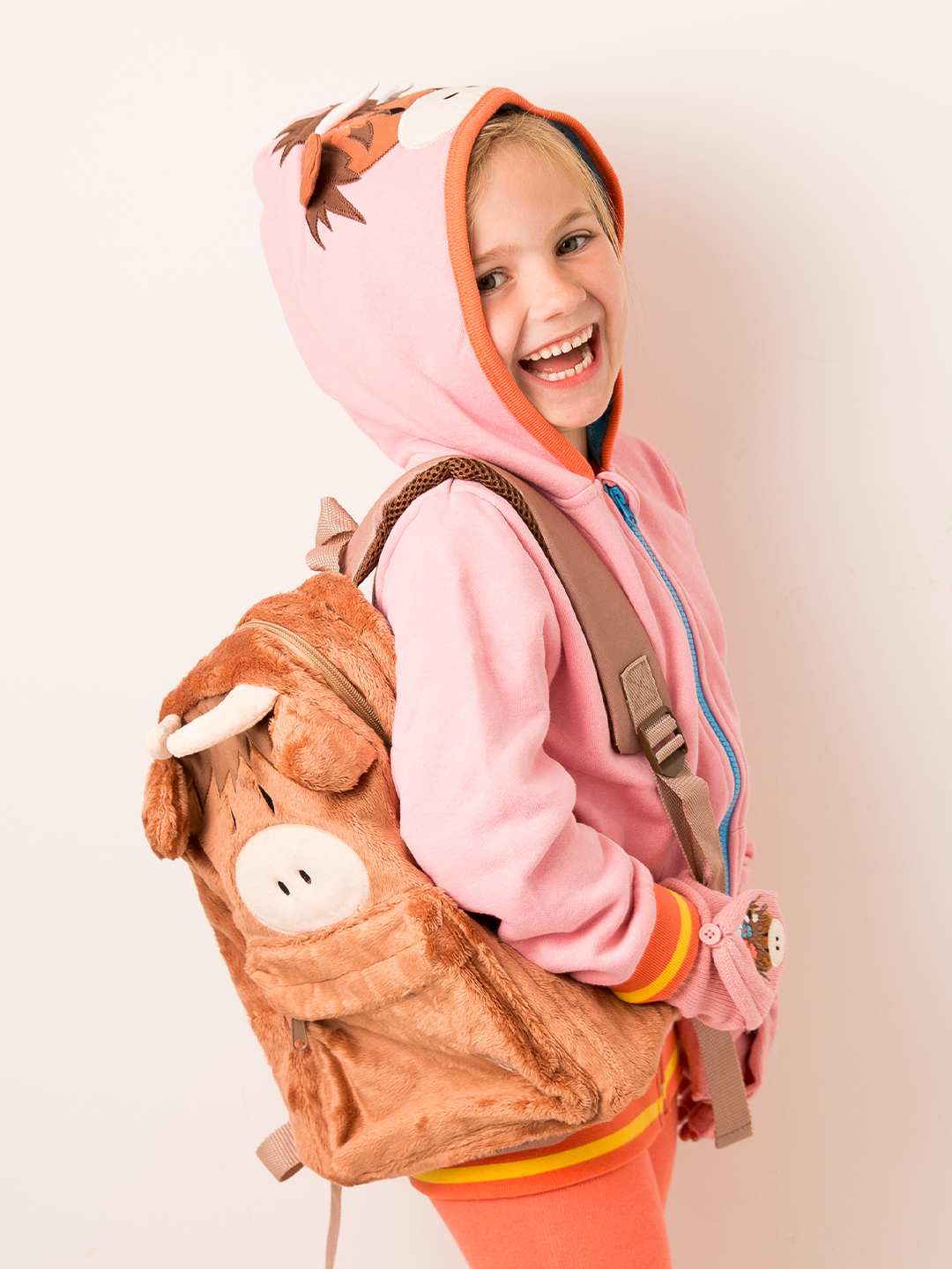 Bonnie Highland Cow Junior Hoodie - Blade & Rose UK