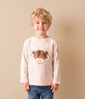 Junior Neutral Highland Cow Top