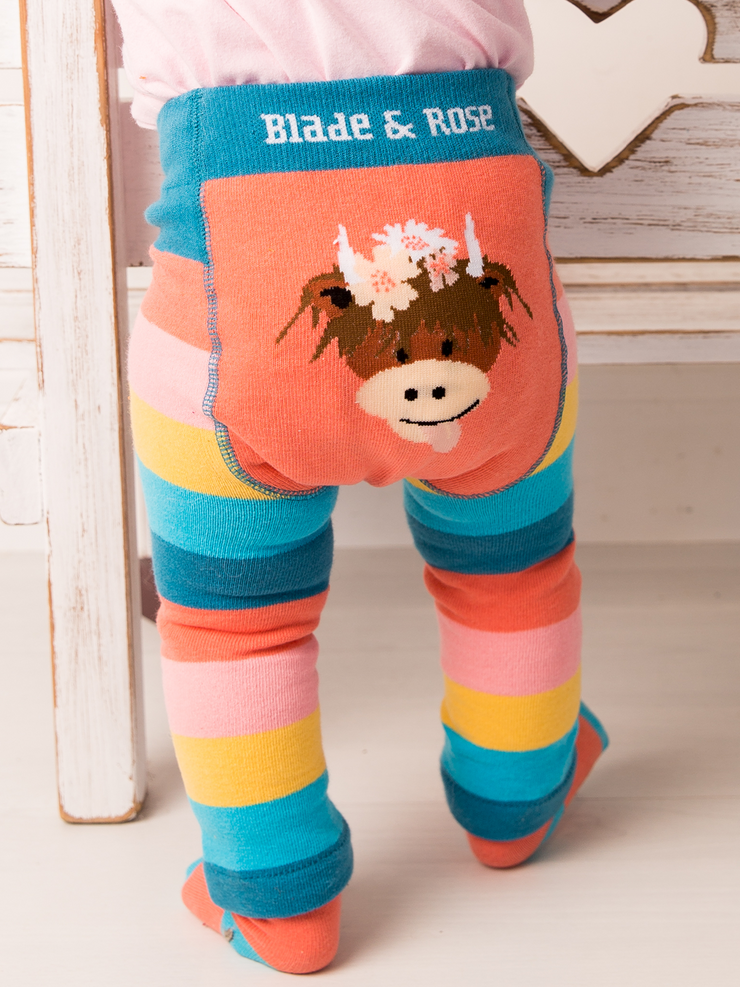 Bonnie Highland Cow Leggings