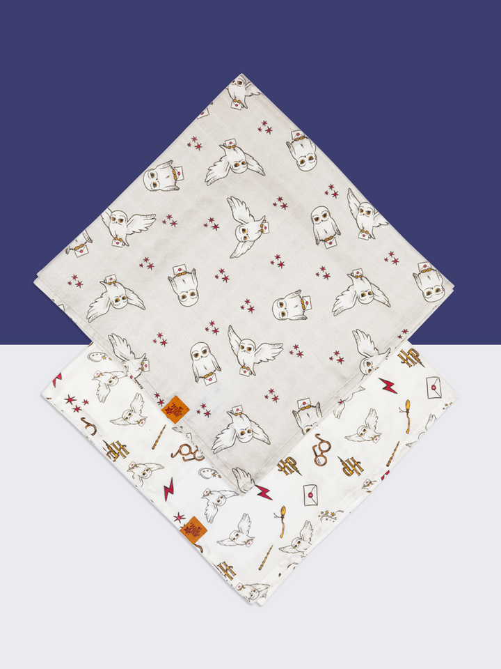 Harry Potter™ Hedwig Muslin Squares