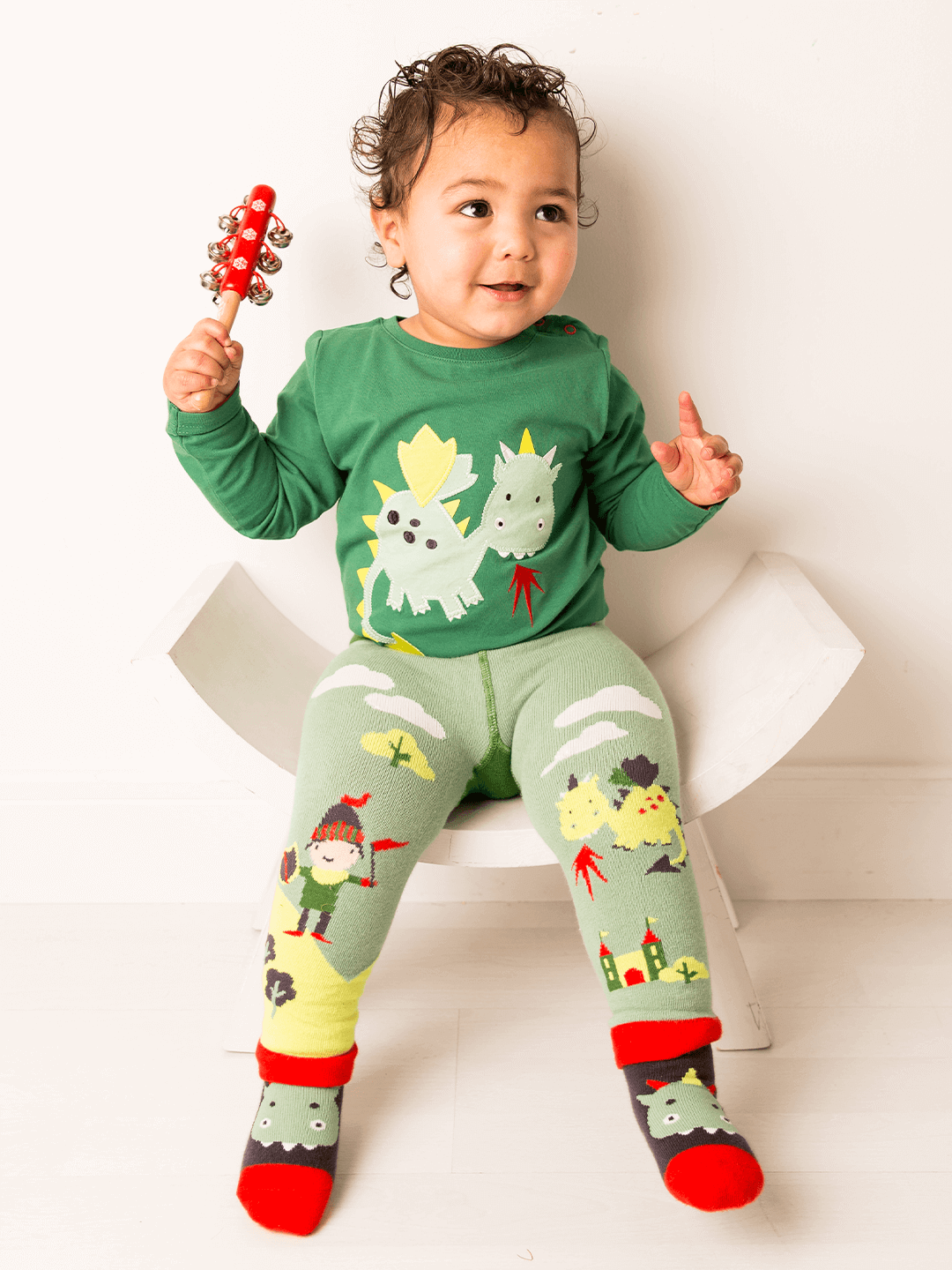 Teddy the Dragon Socks