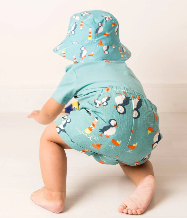 Kenzie the Puffin Muslin Shorts