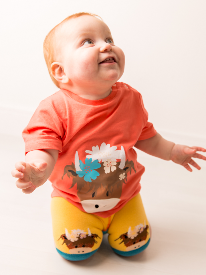 Bonnie Highland Cow Shorts