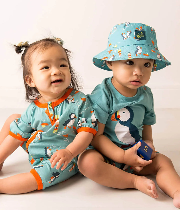 Kenzie the Puffin Summer Romper Playsuit
