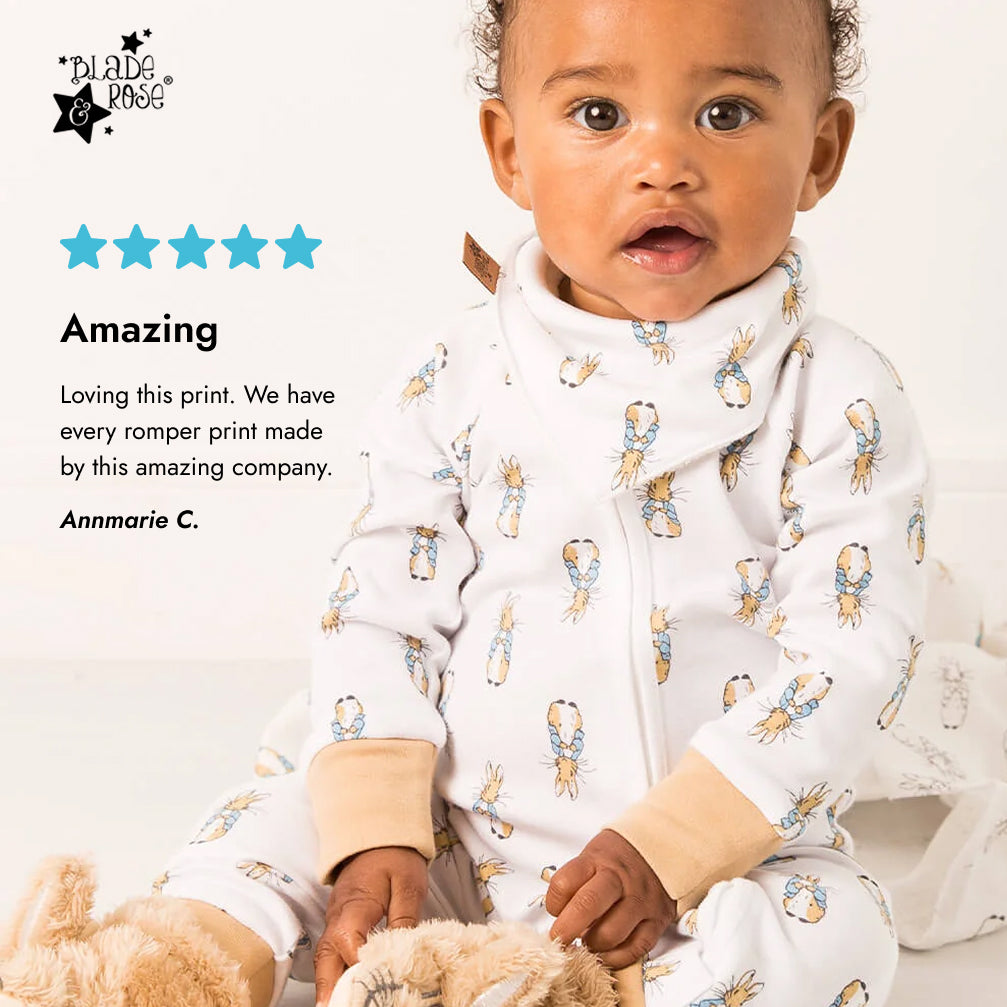 Peter Rabbit™ Neutral Romper Playsuit