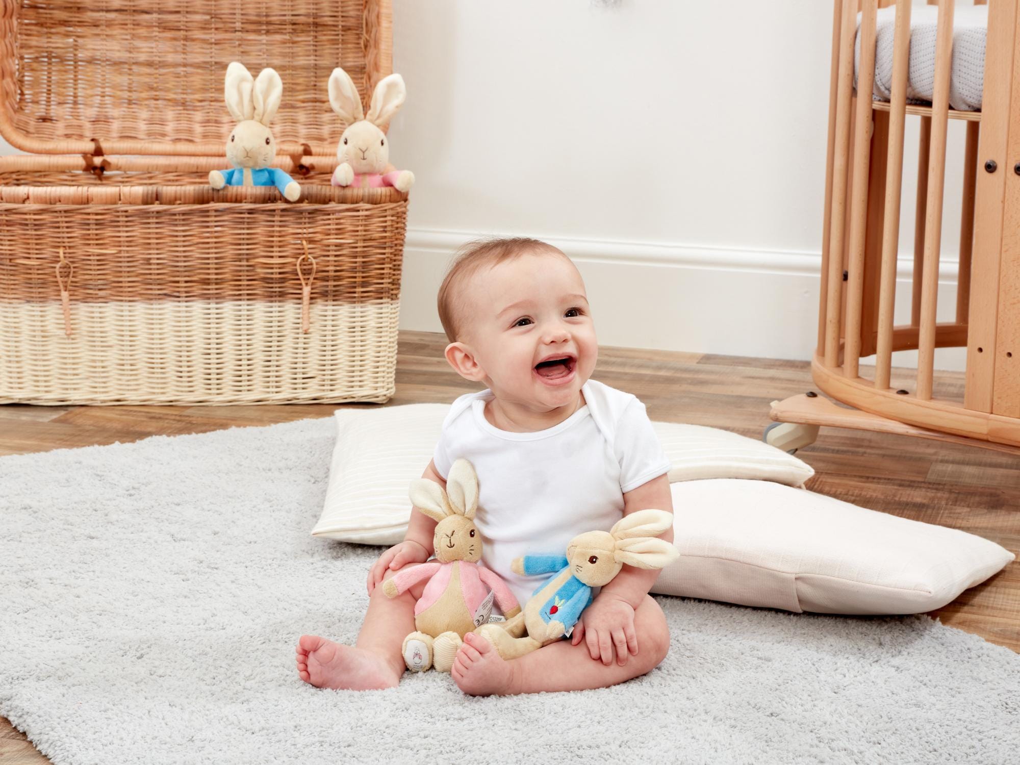 Peter Rabbit™ Blue Soft Toy - Blade & Rose UK