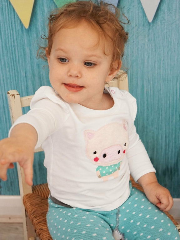 Pig Top 0-6 Months - Blade & Rose UK