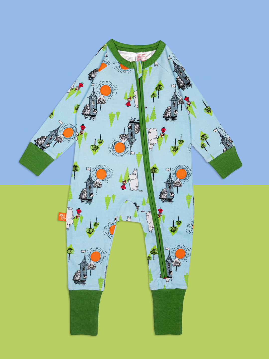 Moomin™ Organic Free To Explore Zip-Up Romper