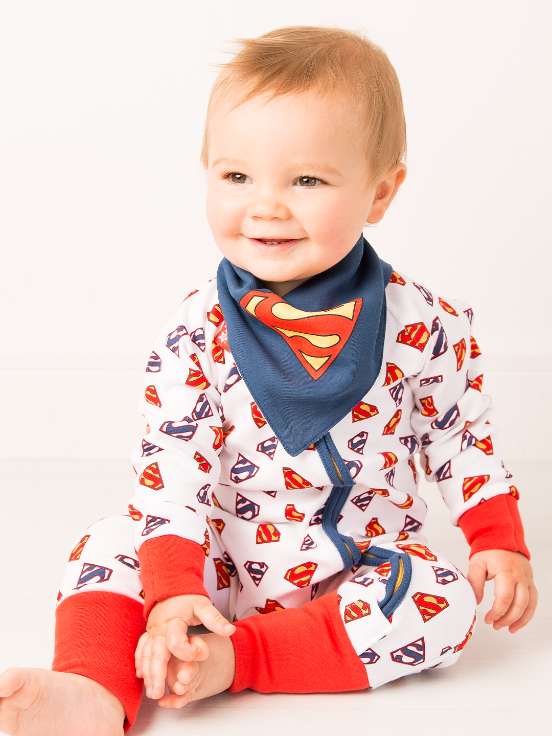 Superman™ Logo Bib - Blade & Rose UK