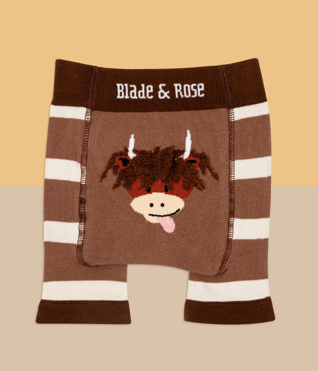 Neutral Highland Cow Shorts