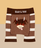 Neutral Highland Cow Shorts