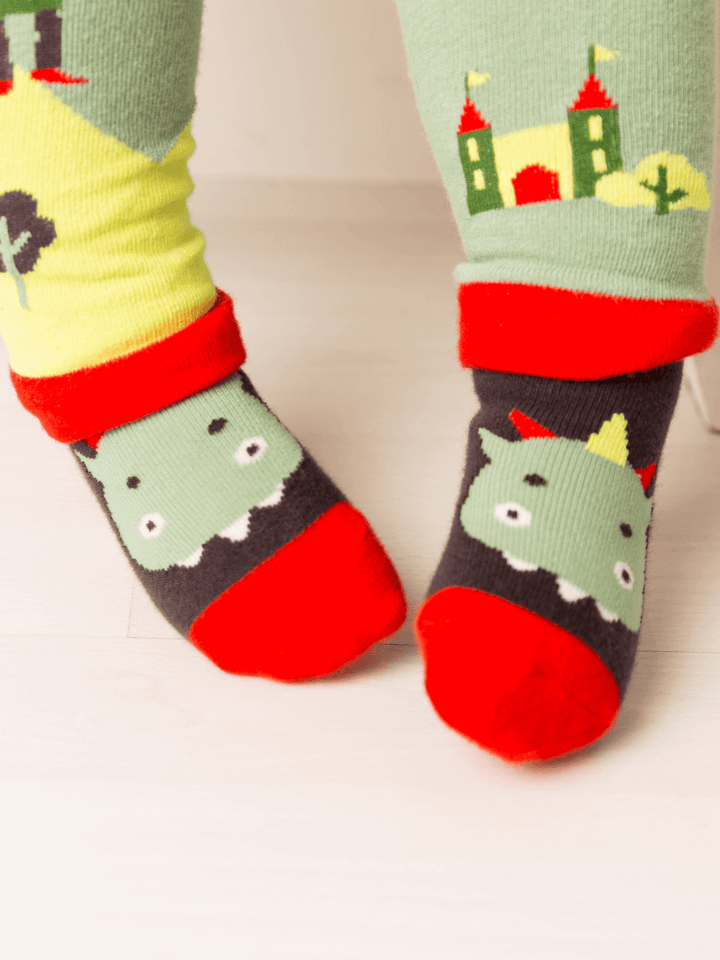 Teddy the Dragon Socks