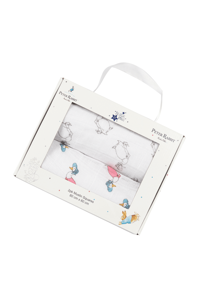 Jemima Puddle-Duck™ Muslin Squares