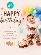 Birthday Gift Card - E Voucher