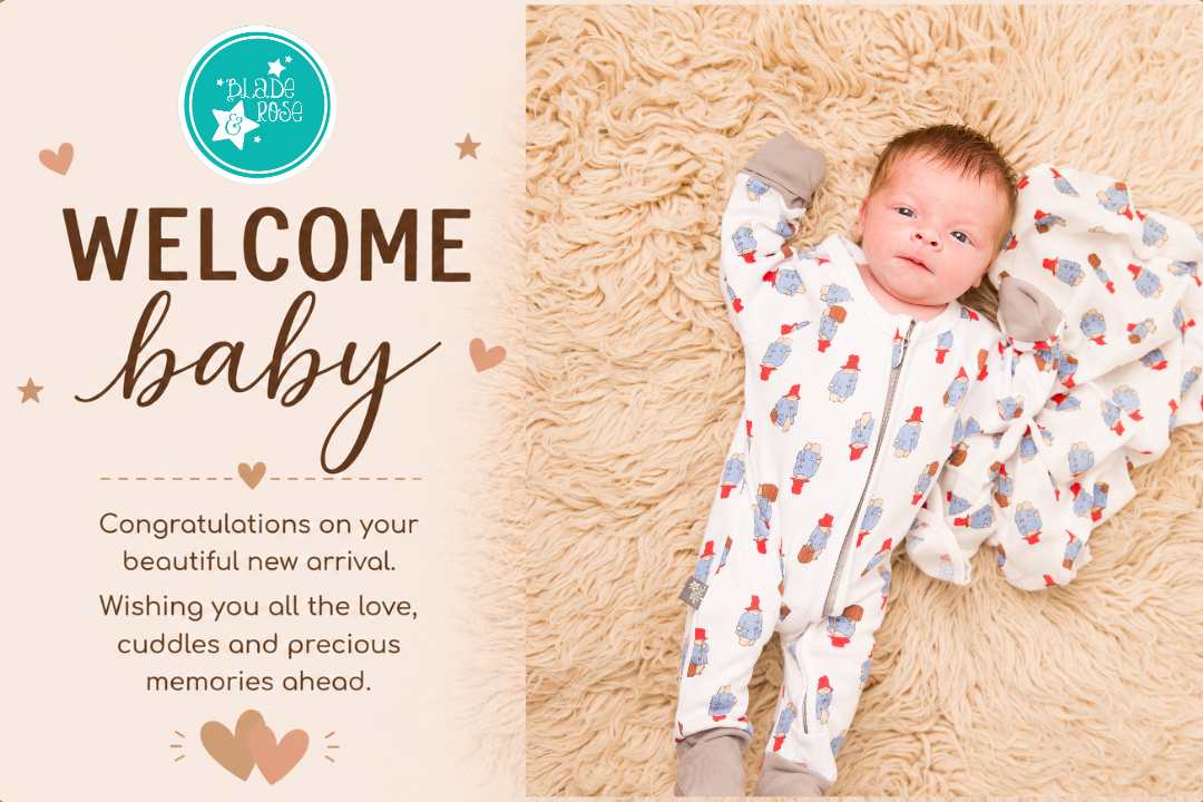 New Baby Gift Card - E voucher