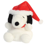Santa Snoopy Palm Pals Soft Toy