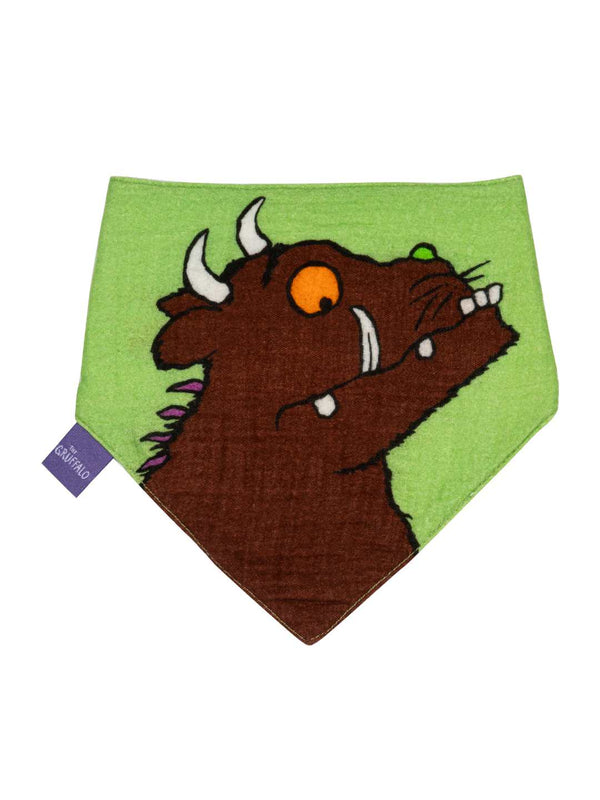 Gruffalo™ Ready To Play Lime Muslin Bib