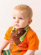 Gruffalo™ Ready To Play Lime Muslin Bib