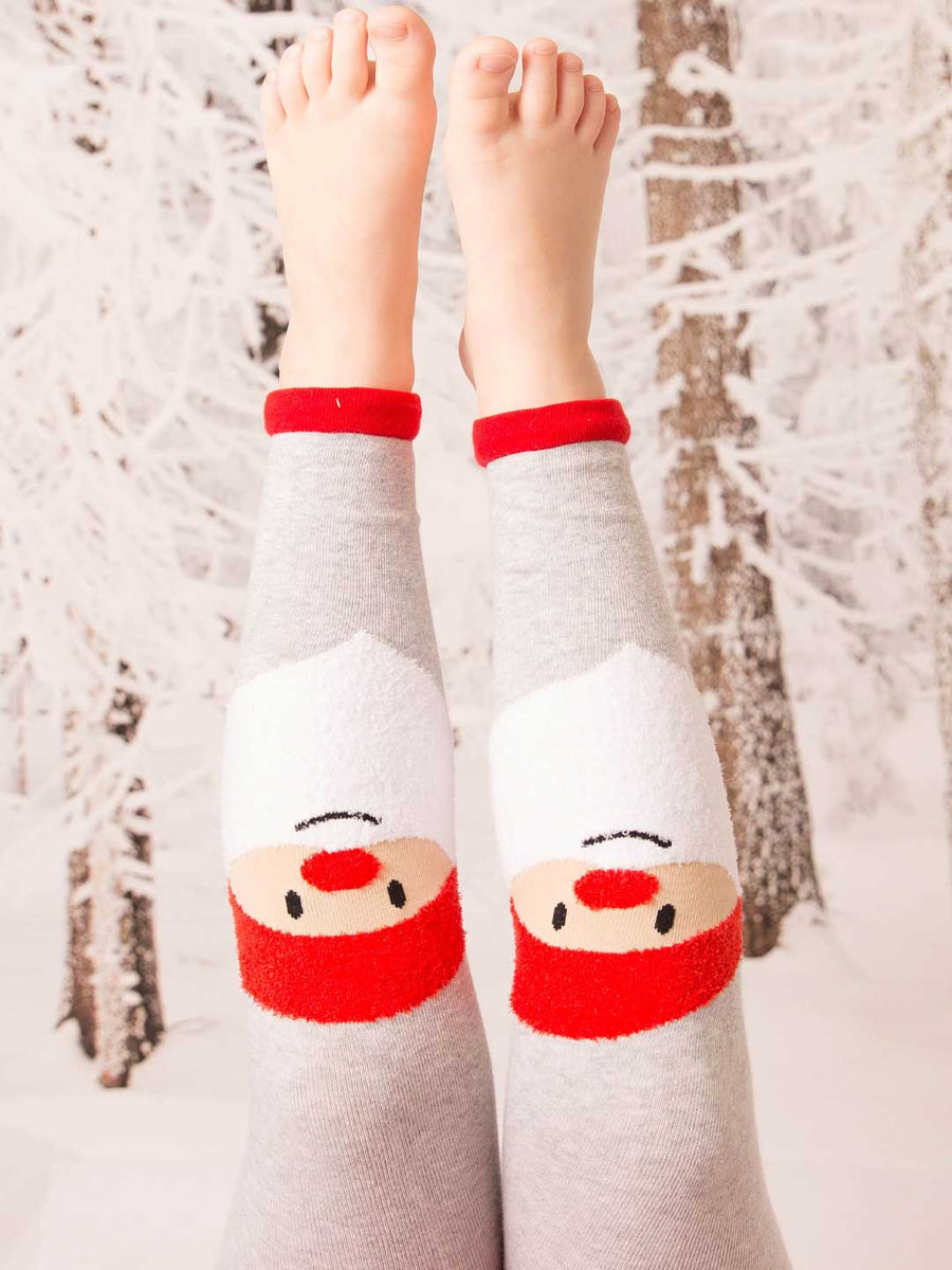 Junior Santa Leggings - Blade & Rose UK