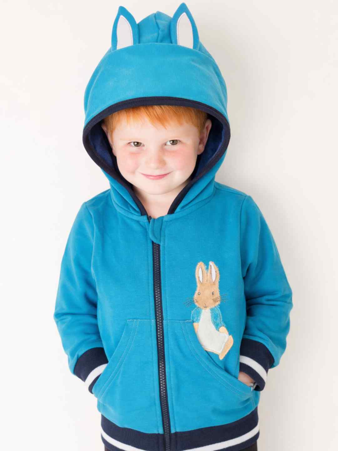 Peter Rabbit Blue Junior Hoodie