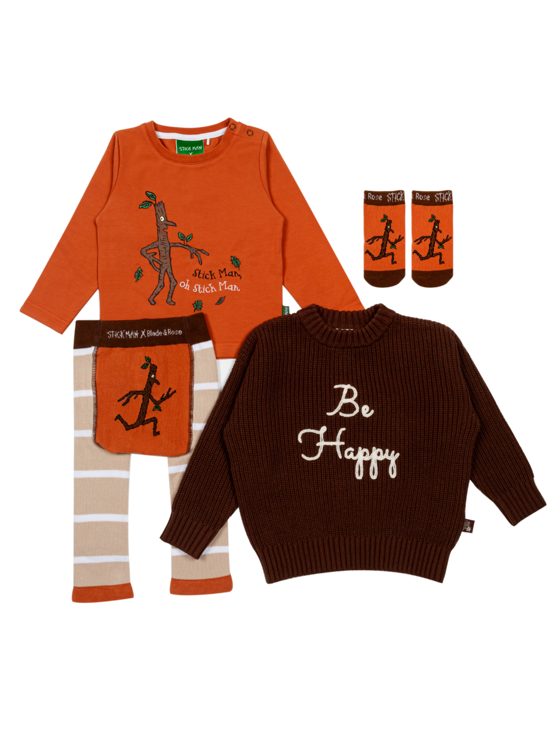 Junior Be Happy Knitted Jumper