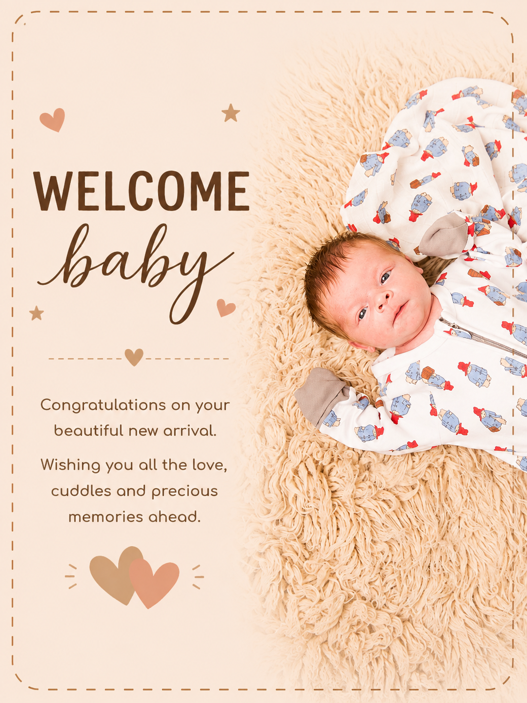 New Baby Gift Card - E voucher