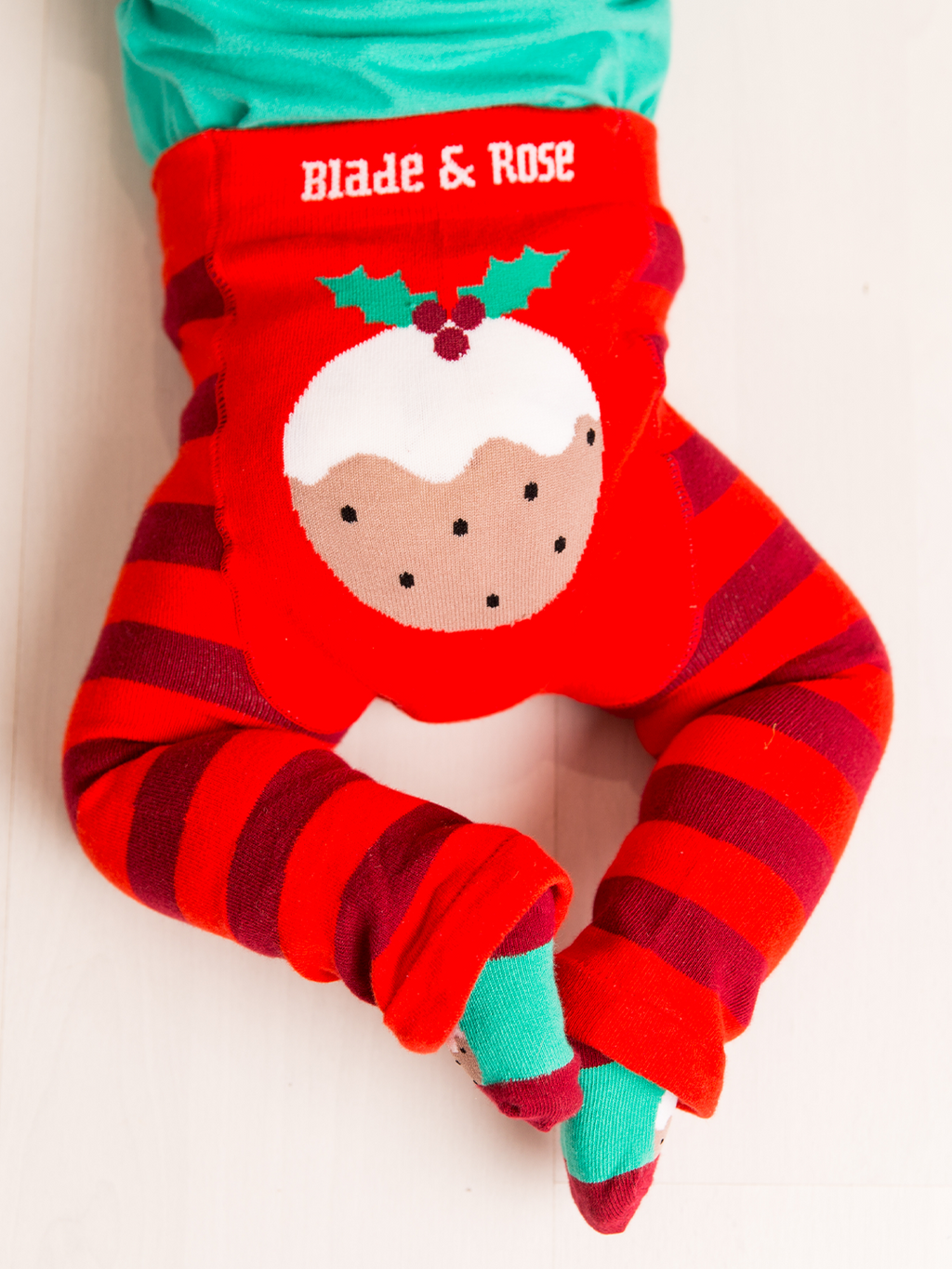 Christmas Pudding Leggings - Blade & Rose UK