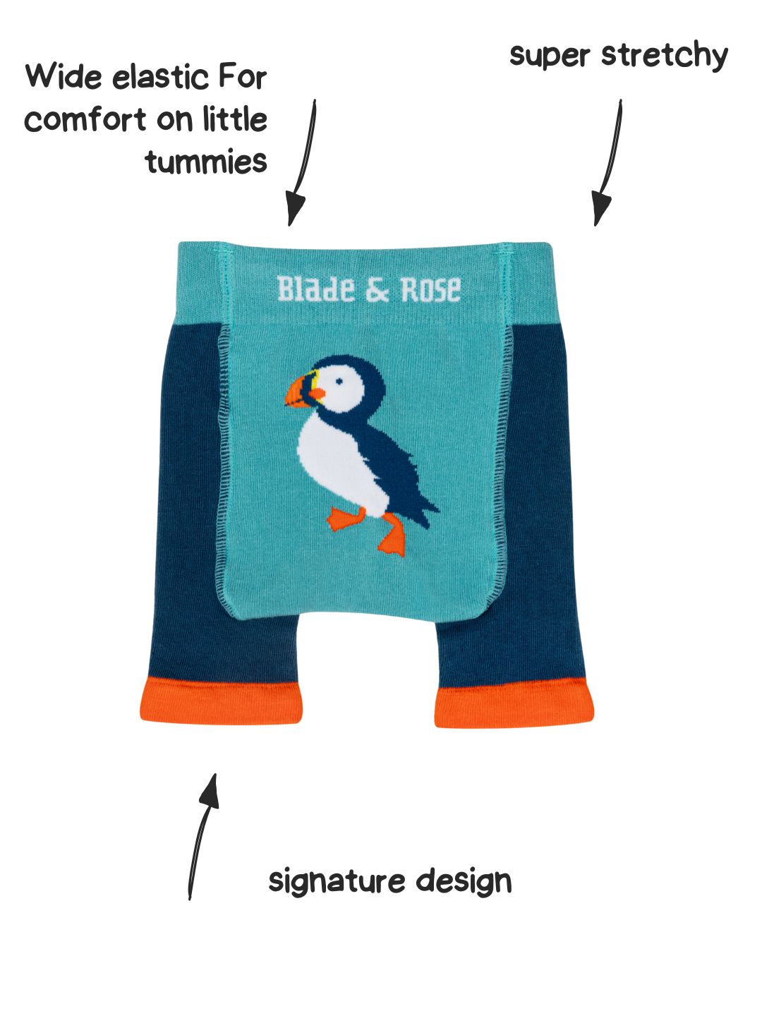 Kenzie the Puffin Shorts