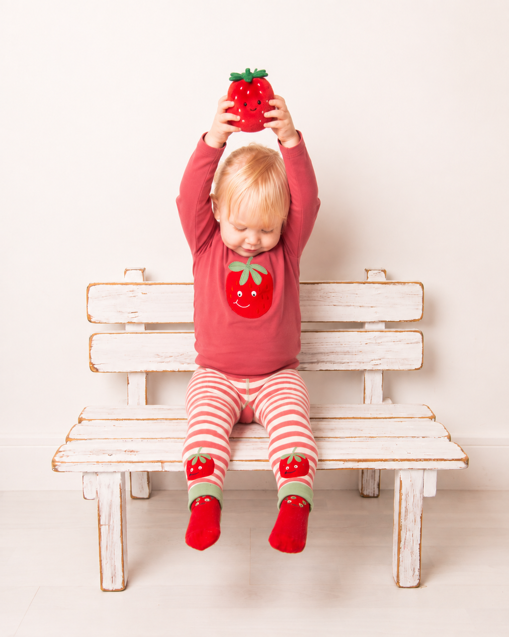 Palm Pals Juicy Strawberry Soft Toy