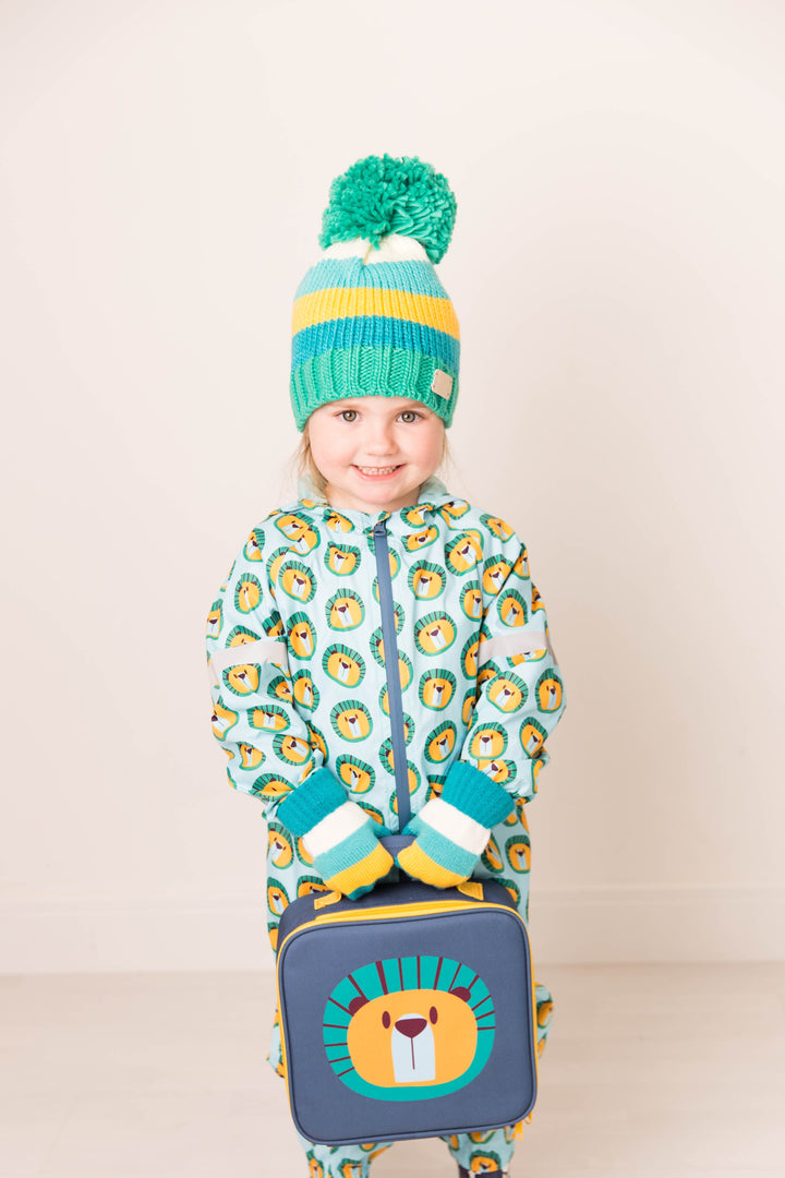 绿色和芥末色连指手套